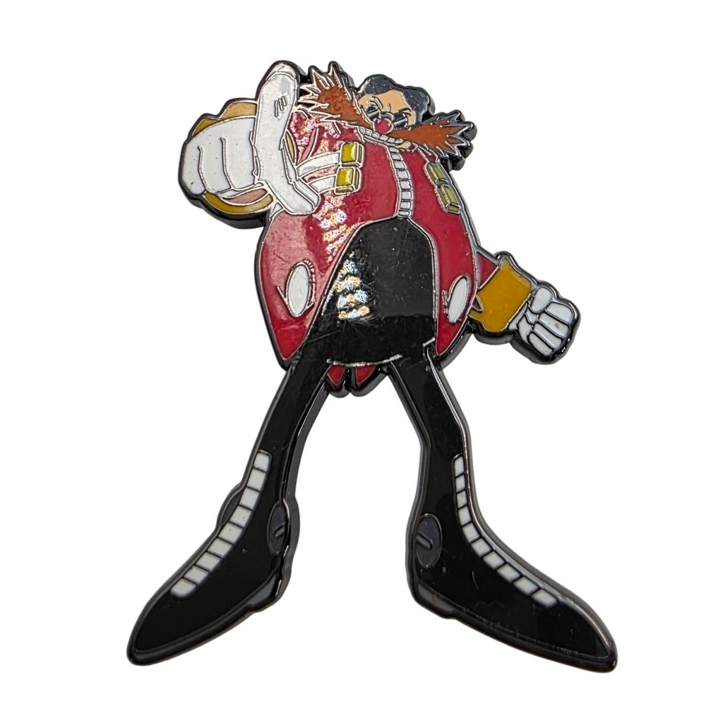 FiGPiN Sonic the Hedgehog Dr Eggman Enamel Pin SEGA Collectible 2 Inch